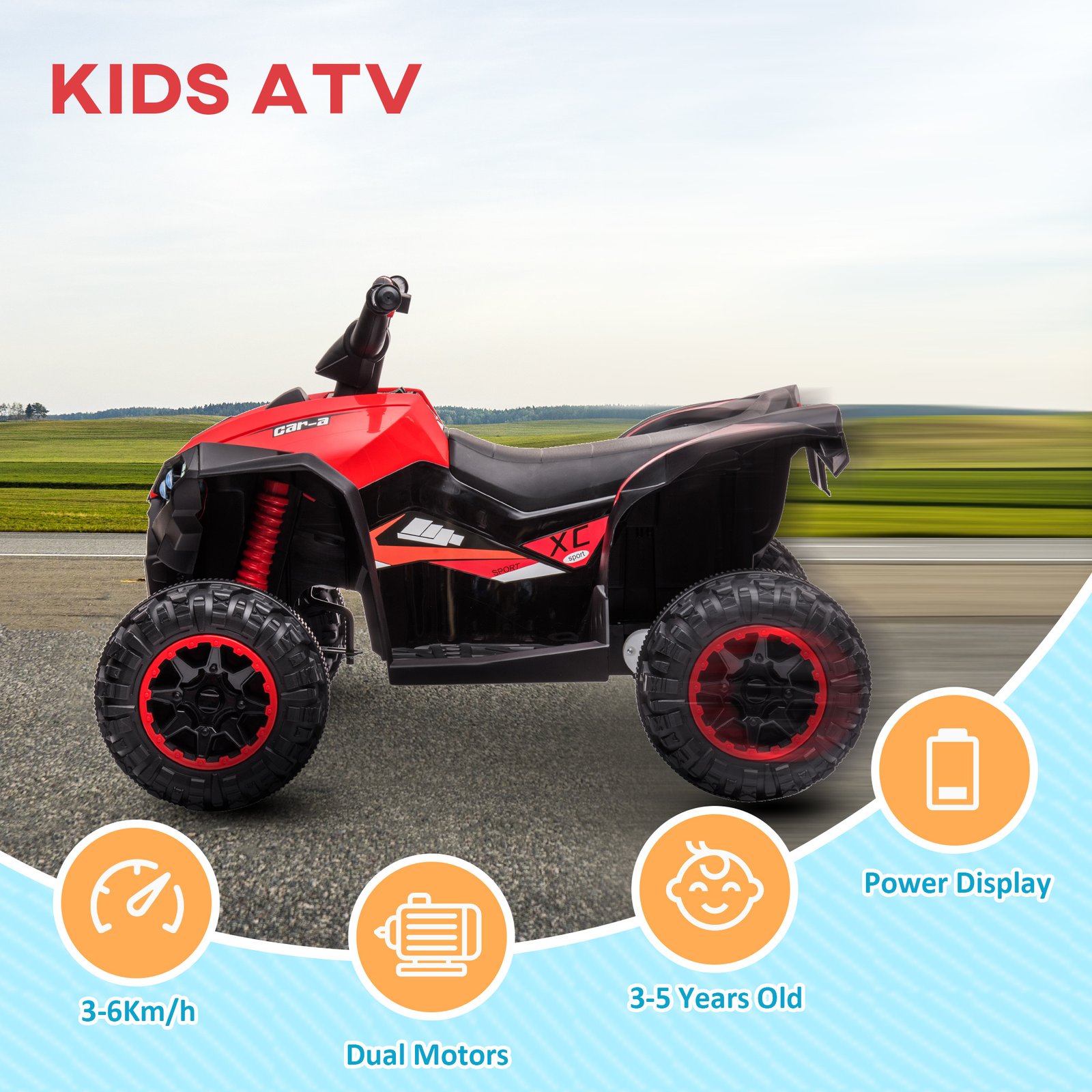 Kids Electric ATV Quad - Image 4