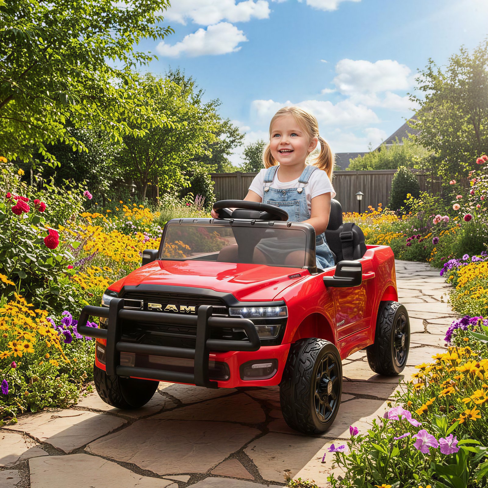 Licensed Dodge RAM Kids Ride-On Truck