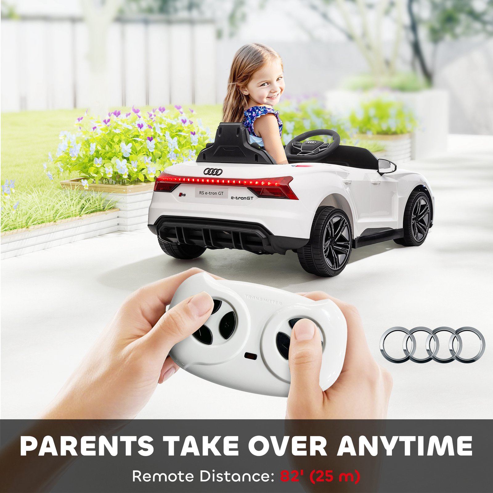 Licensed Audi Kids Ride-On Car - Image 3