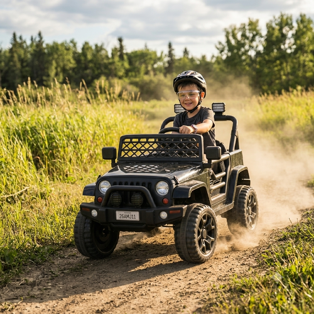 Kids Electric Ride-On Truck w/RC - Image 5