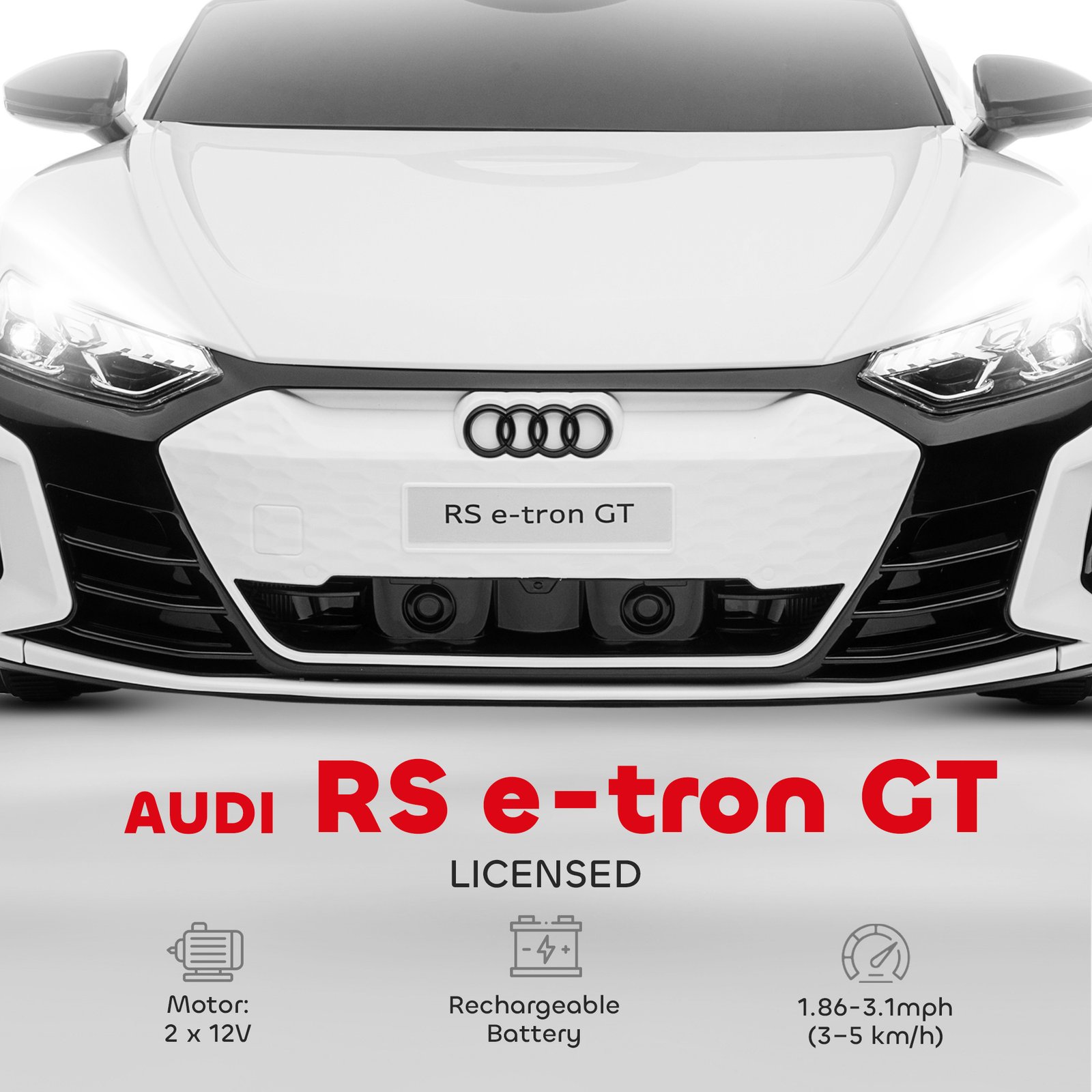 Licensed Audi Kids Ride-On Car - Image 2
